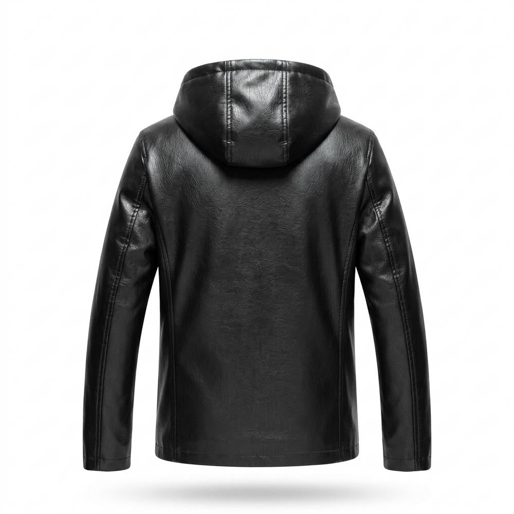 Lederjacken Outlet24 - Eipon | Gefüttert Wärmend Lederjacke Herren