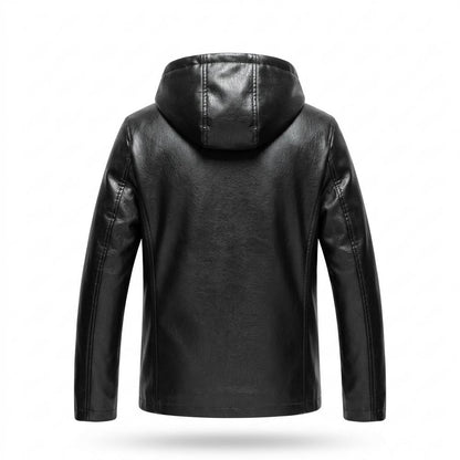 Lederjacken Outlet24 - Eipon | Gefüttert Wärmend Lederjacke Herren