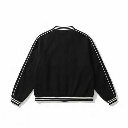 Lederjacken Outlet24 - Yukov | Bestickt Paspeliert Jacke Unisex