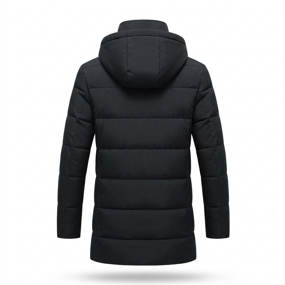 Lederjacken Outlet24 - Tulen | Gefütterter Kapuzen Mantel Herren