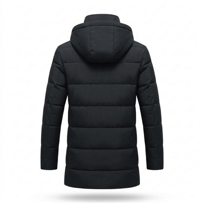 Lederjacken Outlet24 - Tulen | Gefütterter Kapuzen Mantel Herren
