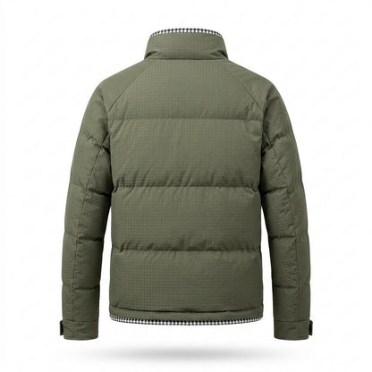 Lederjacken Outlet24 - Eolul | Wattiert Strukturiert Jacke Herren