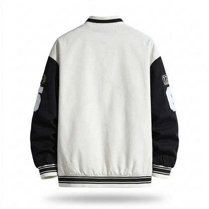 Lederjacken Outlet24 - Talar | Bestickt Zweifarbig Jacke Unisex