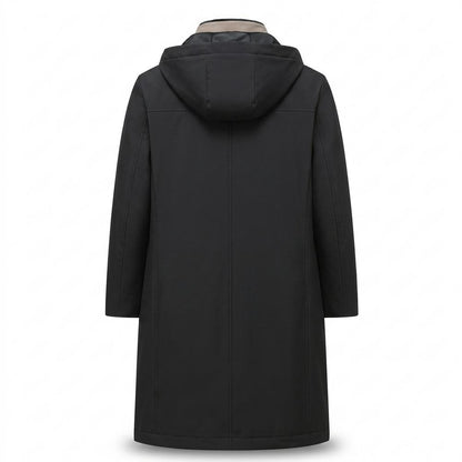 Lederjacken Outlet24 - Yeted | Wattierter Langgeschnittener Mantel Herren