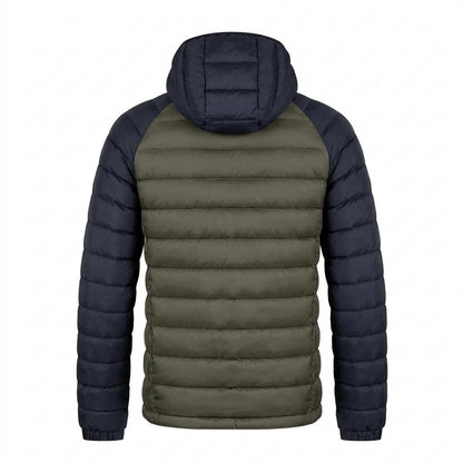 Lederjacken Outlet24 - Kanil | Gesteppt Zweifarbig Jacke Herren