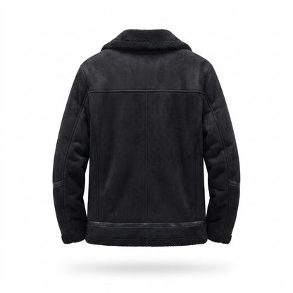 Lederjacken Outlet24 - Misis | Gefüttert Veloursartig Wildleder-Jacke Herren