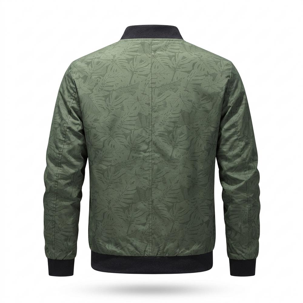 Lederjacken Outlet24 - Yowor | Gemustert Gerippt Jacke Herren