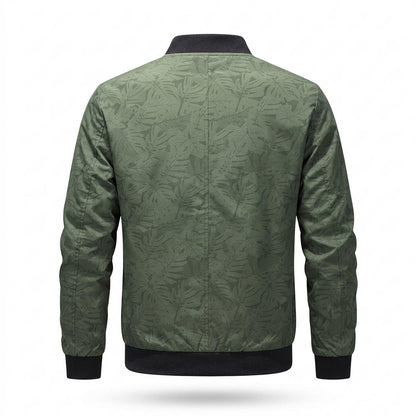 Lederjacken Outlet24 - Yowor | Gemustert Gerippt Jacke Herren