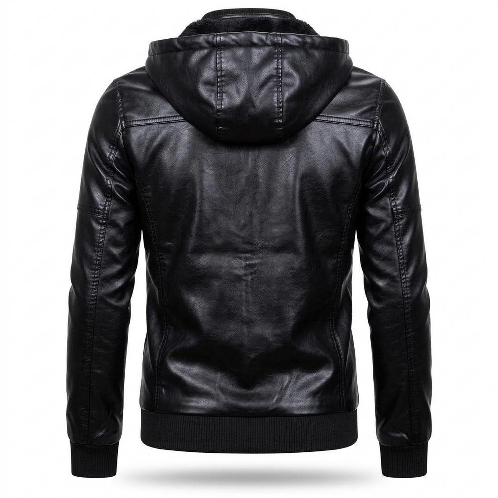 Lederjacken Outlet24 - Yudam | Gefüttert Gesteppt Lederjacke Herren