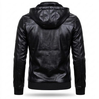 Lederjacken Outlet24 - Yudam | Gefüttert Gesteppt Lederjacke Herren