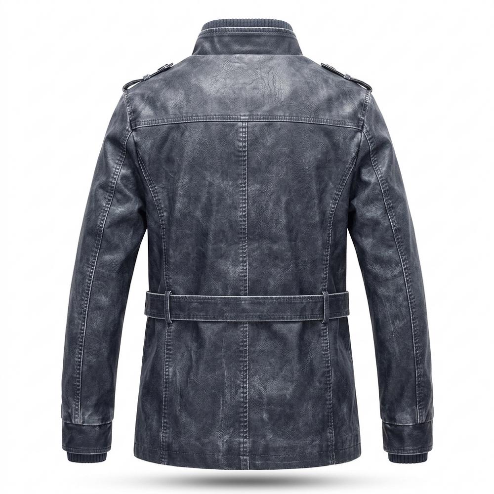 Lederjacken Outlet24 - Rigek | Gefüttert Gewaschen Lederjacke Herren