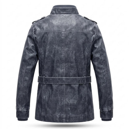 Lederjacken Outlet24 - Rigek | Gefüttert Gewaschen Lederjacke Herren