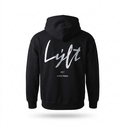 Lederjacken Outlet24 - Dedot | Bedruckter Lockerer Hoodie Herren