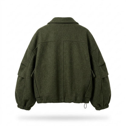 Lederjacken Outlet24 - Yiwol | Reißverschluss Kurz Geschnittene Jacke Damen