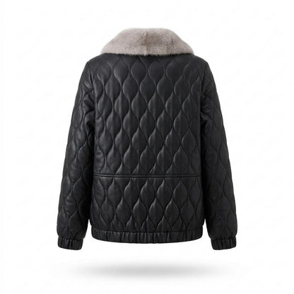 Lederjacken Outlet24 - Mubol | Gesteppt Gefüttert Jacke Damen