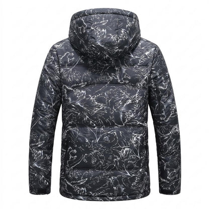 Lederjacken Outlet24 - Vozul | Wattiert Gemustert Jacke Herren