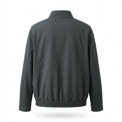 Lederjacken Outlet24 - Cuwiv | Gezipte Hochgeschlossene Jacke Herren