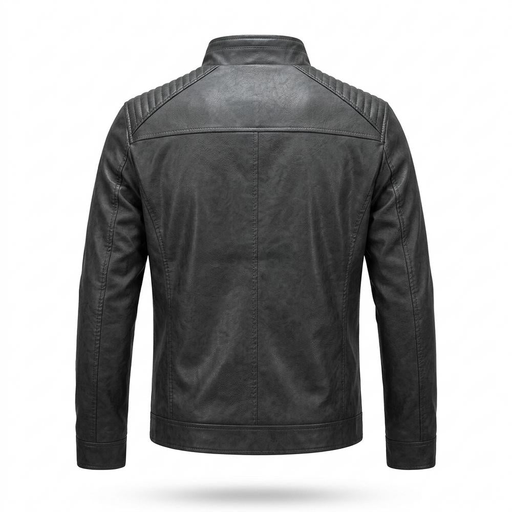 Lederjacken Outlet24 - Aanum | Gefüttert Gesteppt Lederjacke Herren