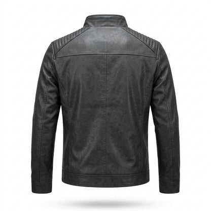 Lederjacken Outlet24 - Aanum | Gefüttert Gesteppt Lederjacke Herren
