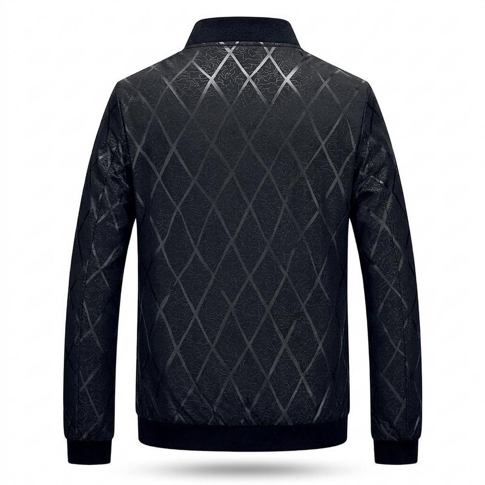 Lederjacken Outlet24 - Eutal | Strukturierte Glänzende Jacke Herren