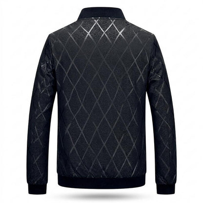 Lederjacken Outlet24 - Eutal | Strukturierte Glänzende Jacke Herren