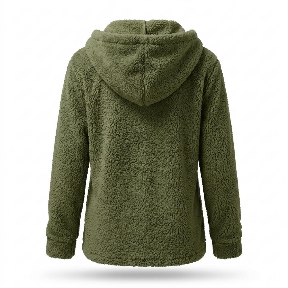 Lederjacken Outlet24 - Eofar | Gefütterte Plüschige Jacke Damen