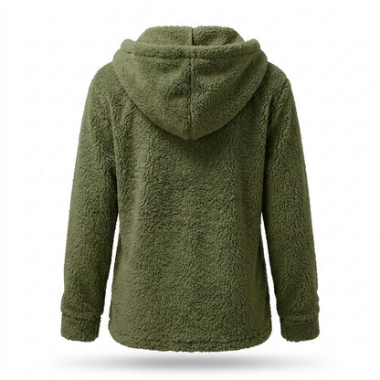 Lederjacken Outlet24 - Eofar | Gefütterte Plüschige Jacke Damen