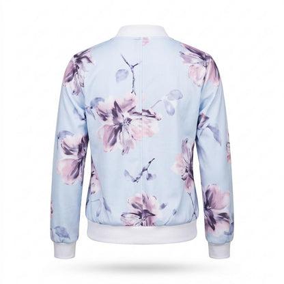 Lederjacken Outlet24 - Cuwol | Geblümte Leichte Jacke Damen