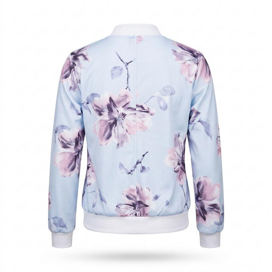 Lederjacken Outlet24 - Cuwol | Geblümte Leichte Jacke Damen