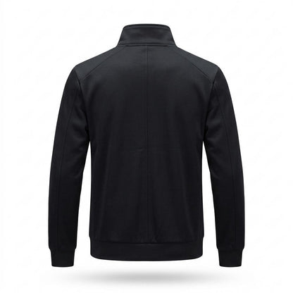 Lederjacken Outlet24 - Zehal | Stehkragen Fleece Jacke Herren