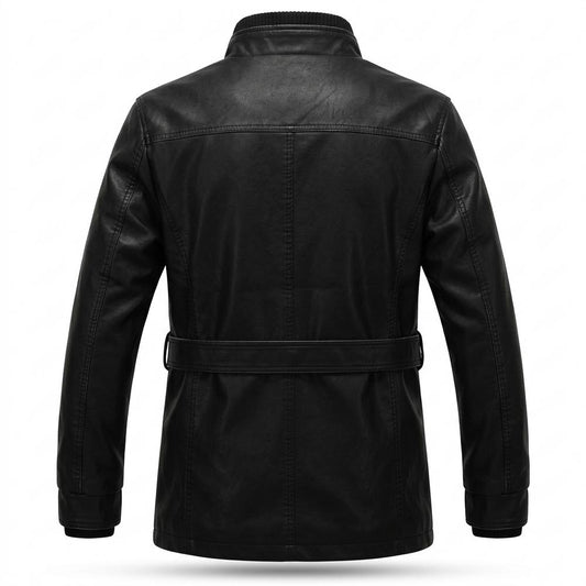 Lederjacken Outlet24 - Lutar | Aufwendig Gefüttert Lederjacke Herren