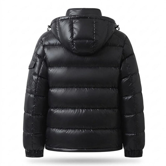Lederjacken Outlet24 - Didud | Wattierte Glänzende Jacke Unisex