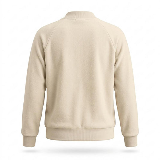 Lederjacken Outlet24 - Zufer | Reißverschluss Sweatstoff Jacke Damen