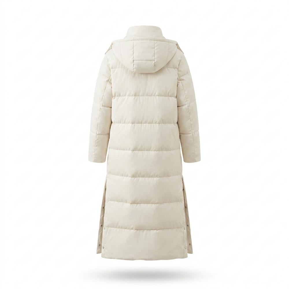 Lederjacken Outlet24 - Milon | Wattiert Lang Mantel Damen