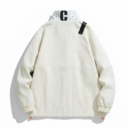 Lederjacken Outlet24 - Vasun | Gerippte Gefütterte Jacke Unisex
