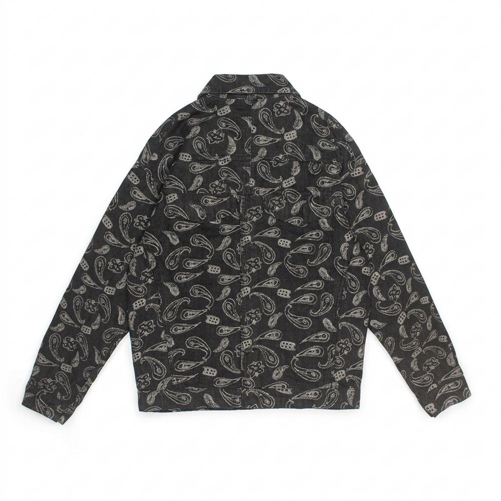 Lederjacken Outlet24 - Vusan | Gemusterte Langärmlige Jacke Unisex