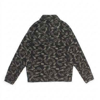 Lederjacken Outlet24 - Vusan | Gemusterte Langärmlige Jacke Unisex