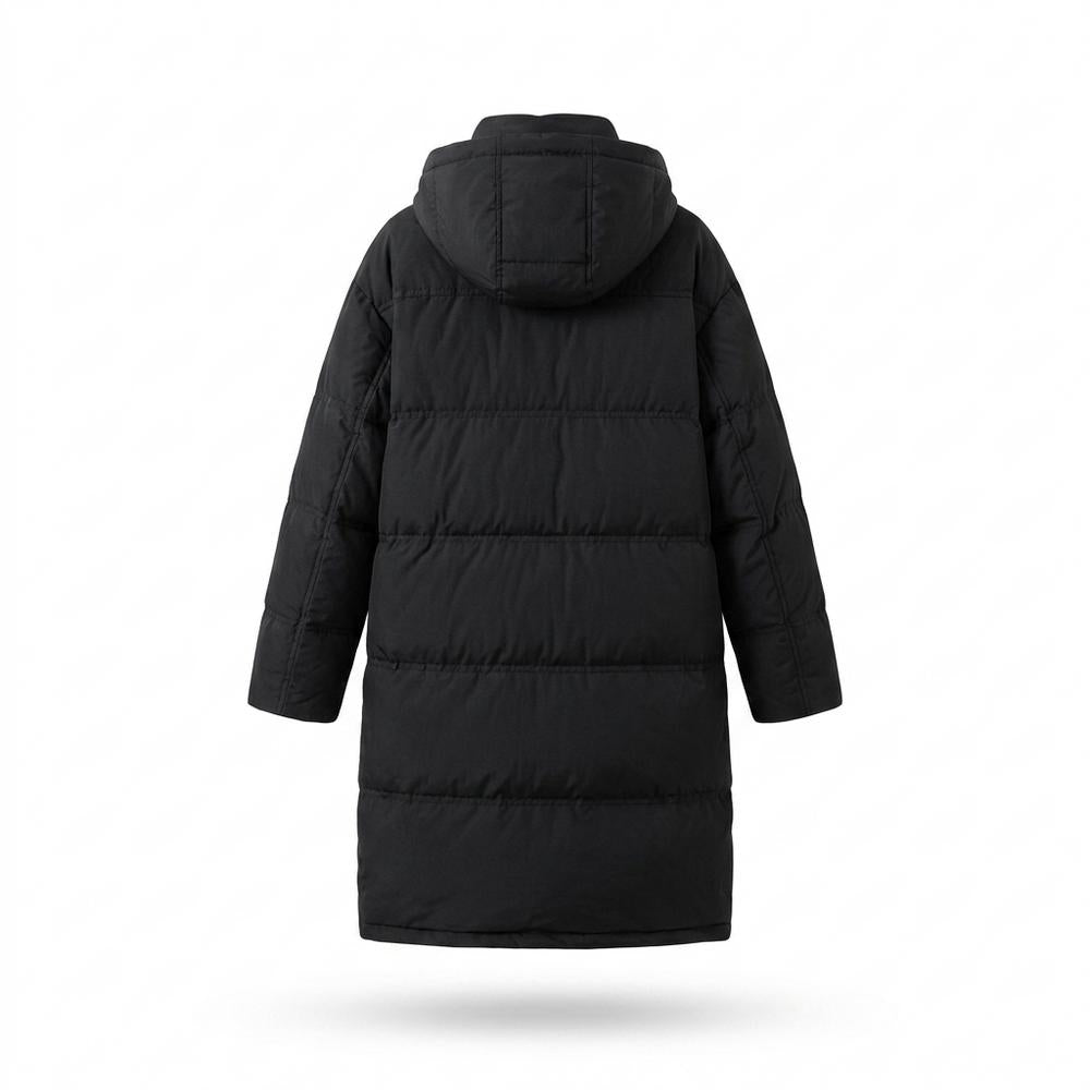 Lederjacken Outlet24 - Eolol | Gefütterter Gesteppter Mantel Damen