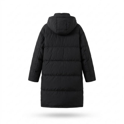 Lederjacken Outlet24 - Eolol | Gefütterter Gesteppter Mantel Damen
