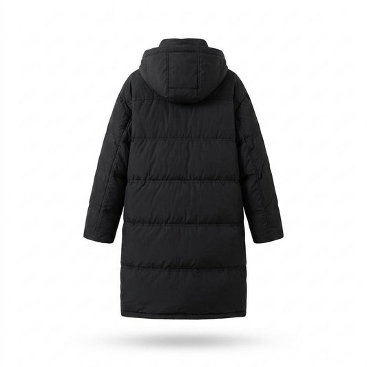 Lederjacken Outlet24 - Eolol | Gefütterter Gesteppter Mantel Damen