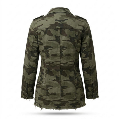Lederjacken Outlet24 - Zuzis | Gemustert Geknöpft Jacke Damen