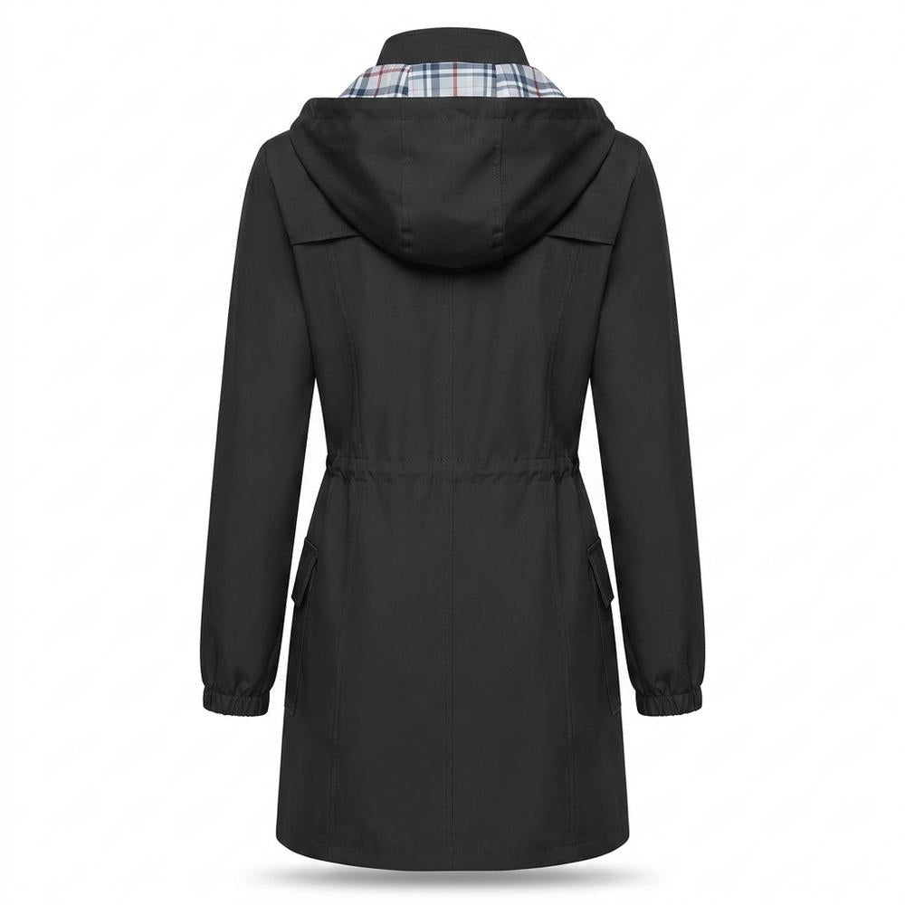 Lederjacken Outlet24 - Leril | Gefütterte Taillierte Jacke Damen