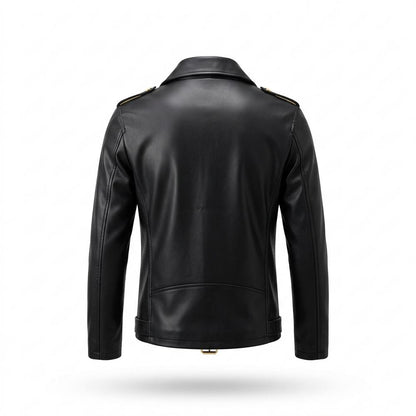 Lederjacken Outlet24 - Vubad | Asymmetrisch Tailliert Jacke Herren
