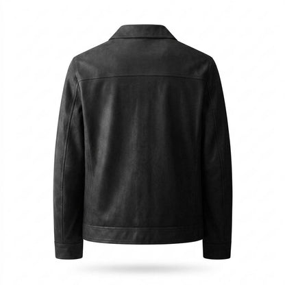 Lederjacken Outlet24 - Zugal | Aufgeraut Geknöpft Wildleder-Jacke Herren