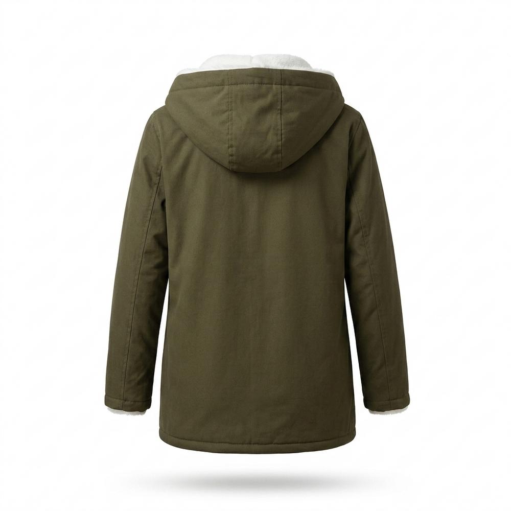 Lederjacken Outlet24 - Danit | Gefütterte Winter Jacke Damen