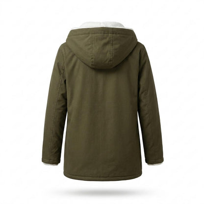 Lederjacken Outlet24 - Danit | Gefütterte Winter Jacke Damen