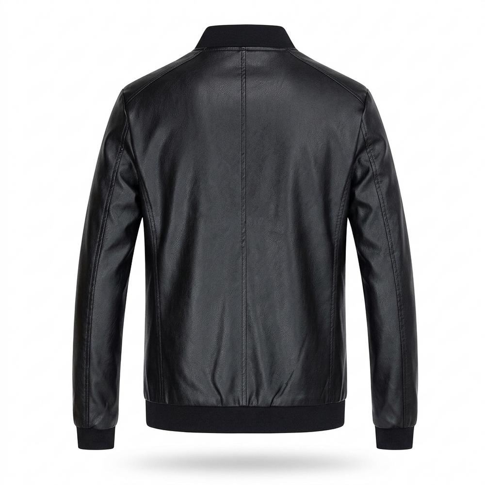Lederjacken Outlet24 - Temol | Gefütterte Matte Lederjacke Herren
