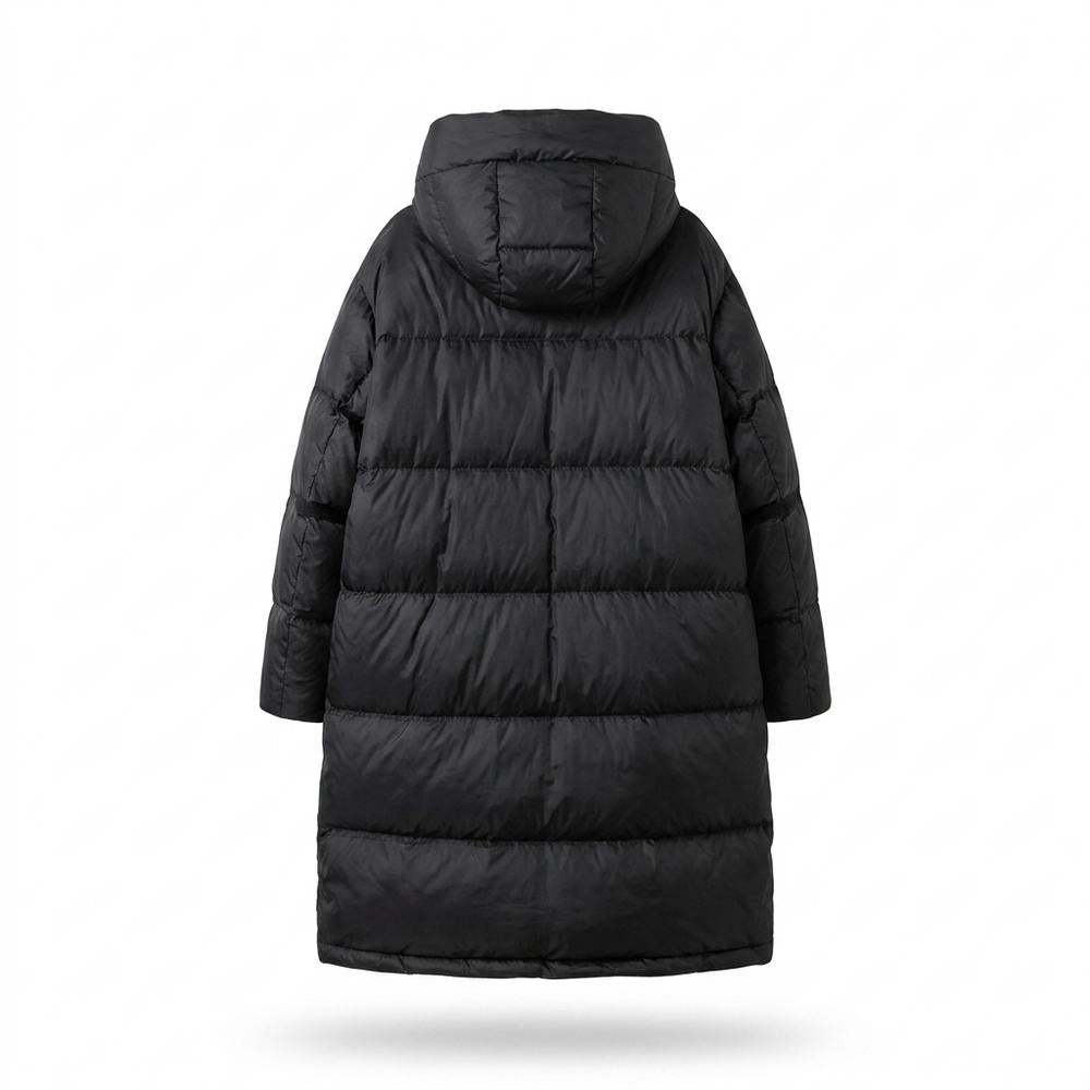 Lederjacken Outlet24 - Eotos | Gefütterter Gesteppter Mantel Damen