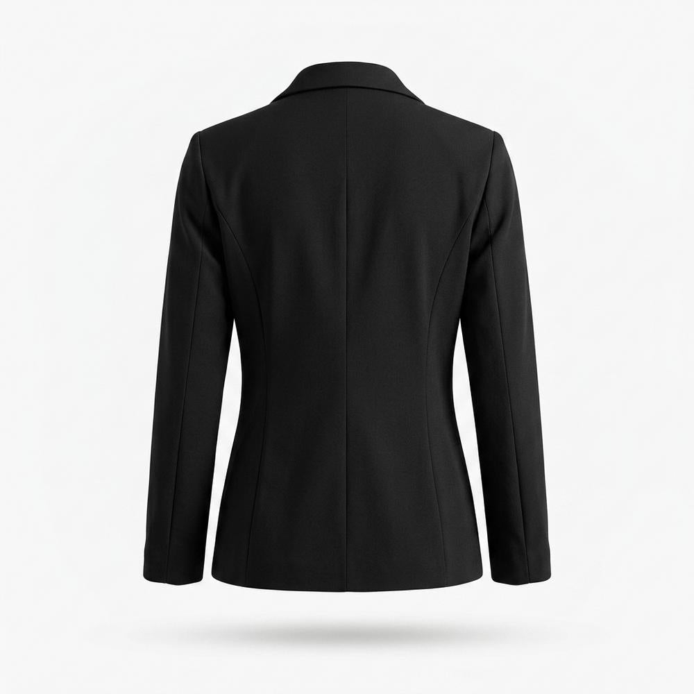 Lederjacken Outlet24 - Cohar | Verschlussloser Langärmliger Sakko Damen