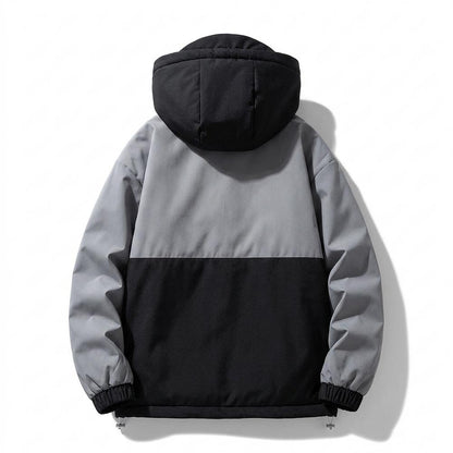 Lederjacken Outlet24 - Veson | Gefüttert Zweifarbig Jacke Herren